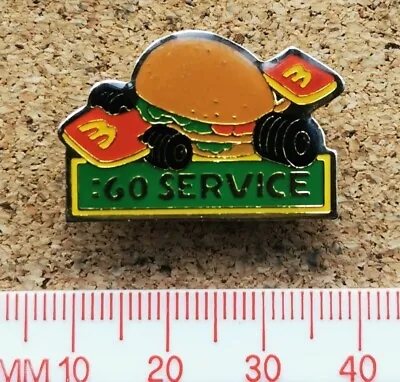 Mcdonalds Metal Pin Badge - 60 SERVICE • £5