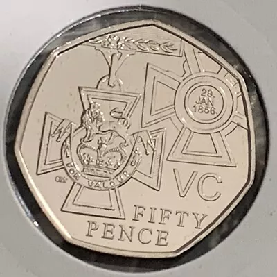 2006 50p Victoria Cross Fifty Pence COIN Brilliant Uncirculated BUNC UNC GB UK • £9.95