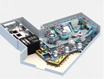 £164872.65 • Buy 4,000 Sqft Commercial Indoor Playground Themed Interactive Soft Play We Finance