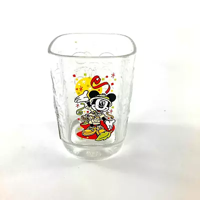 McDonalds Glasses Walt Disney World Animal Kingdom 2000 Promotional Mickey Mouse • $4.95