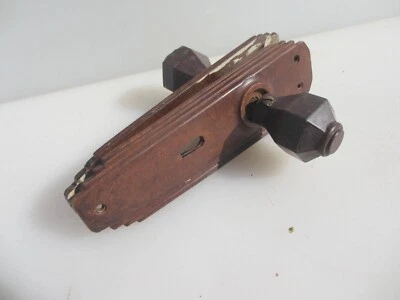 £35 • Buy Vintage Bakelite Door Knobs Handles Art Deco 1930's Antique Old Plates