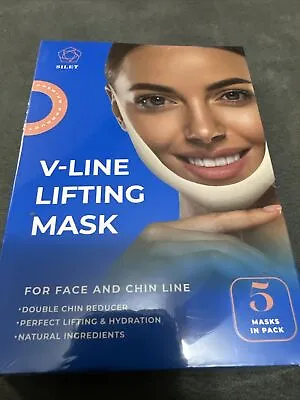 $16.50 • Buy V Line Mask 5 Pack Double Chin Reducer Strap Face Lifting Slimming