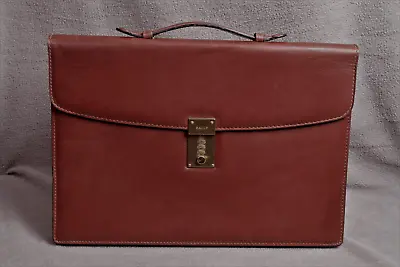Bally Authentic Leather Executive Briefcase • $85