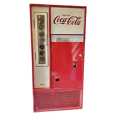 Vintage Coke Machine Coca-Cola Soda Vendo 56 B Retro 1960s • $1