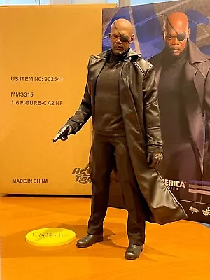 Hot Toys Nick Fury Marvel Captain America Winter Solider 1/6 Figure MMS315 • $200