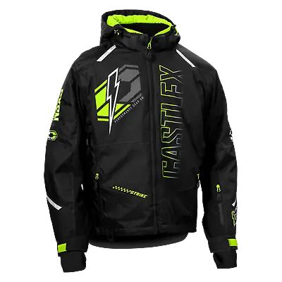 Castle X Strike G6 Men's Snowmobile Jacket Black/Hi-Vis Sizes M-3XL • $274.99