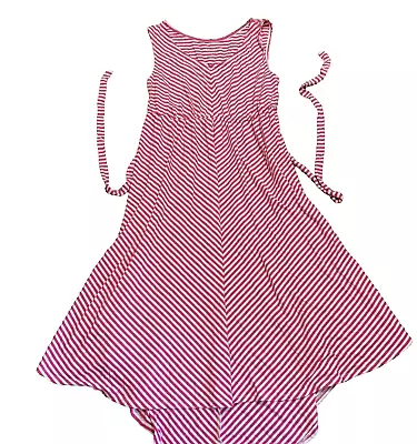 Isabel Maternity Sleeveless Striped Dress - Size Large - Baby Shower • $12.99