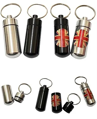 £2.95 • Buy Portable Mini Metal Ashtray Keyring Ash Holder Travel Pocket Keychain Outdoor~
