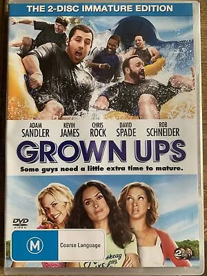 DVD: Grown Ups - Silly Fun For The Whole Family (Adam Sandler 2-disc Edition) • $5