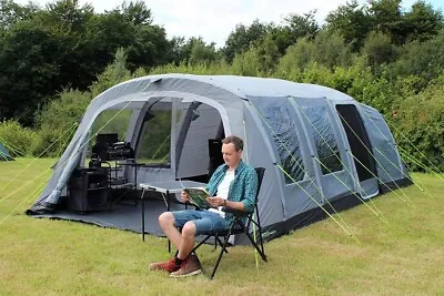£799.99 • Buy 6 Berth Air Tent Package Inc Groundsheet & Carpet Outdoor Revolution Campstar600
