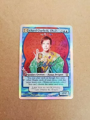 Richard Garfield Ph.D. (Alternate Foil) - Magic The Gathering MTG Unhinged NM • $500