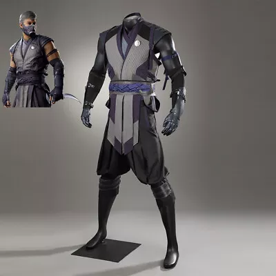 Mortal Kombat 1 Costume Smoke Outfit Cosplay Suit • $286.89