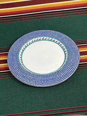 Dansk Mosaic Tile Dinnerware 9  Salad Plate Made In Portugal Ocean Theme Pool • $10.88