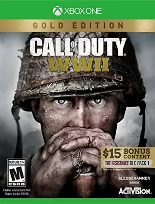 Xbox One Call Of Duty: Wwii Gold Edition - Xbox One (US IMPORT) GAME NEW • $122.29