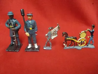 Vintage Lead Figure Soldier Painted Lot Civil War Prussian British • $15.99