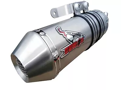 $499.90 • Buy Suzuki DR650 Exhaust DR650SE 1996-2023 S/Demon Performance S/O - Stainless 390 L