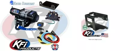 $261.95 • Buy KFI 2000 LB Winch And Mount Kit Polaris Hawkeye 06-07 Sportsman 300 400 08-10