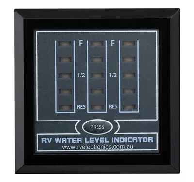 Triple Tank Water Level Indicator Caravan Rv Camper Boat Parts • $63.95