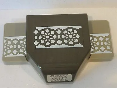 Stampin Up LACE RIBBON TRIM Punch Doily Flower Border • £24.37