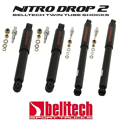 73-87 Chevy/GMC C10 Nitro Drop 2 Front/Rear Shocks For 2-5 F & 4-7  Rear Drop • $216
