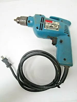 Vintage Makita 6404 3/8  Reversing Corded Drill WORKS Woodworking Powertool • $58.88