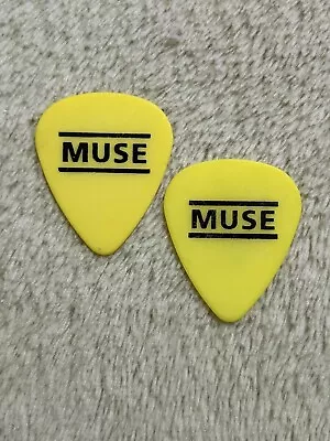 Muse “Matthew Bellamy” 2016 Tour Guitar Pick Set-2 Picks • $25