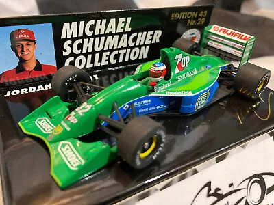 1:43 Minichamps Michael Schumacher's 1st F1 Car Jordan F1 1991- MSC #29 • £89.99