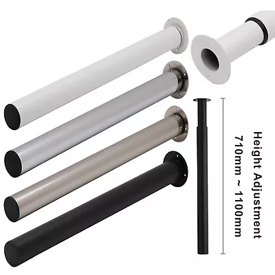 710-1100MM Adjustable Kitchen Worktop/Desk/Breakfast Bar Table Leg 60mm Bar • £17.09
