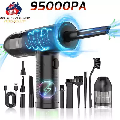 95000PA Handheld Mini Vacuum Cleaner Home Car Computer Keyboard Air Duster • $44.99