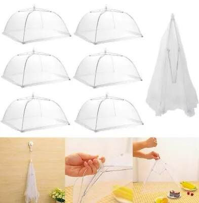 6 X 17  Pop Up Mesh Screen Food Cover Tents Picnic BBQ Plate Umbrella Protector • $13.06