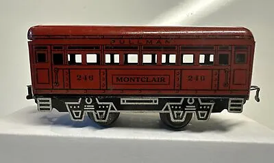 Marx O Scale 4 Wheel Metal 6  Lithographed Montclair Passenger Car #246 • $13.99