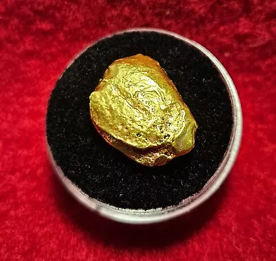 California Natural Gold Nugget 10.0 Grams In A Gem Jar W/lid • $810