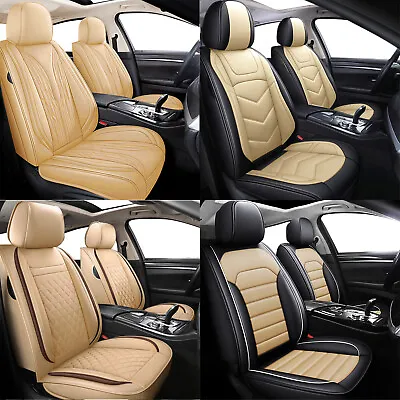 For Mercedes-Benz GL450 Car Seat Covers Front Rear Seats Full Set Pu Leather • $69.99