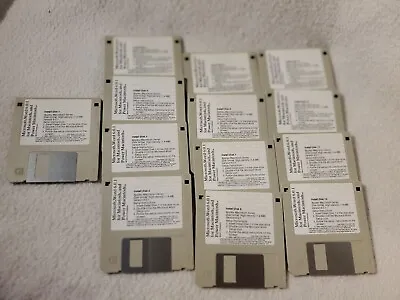 Vtg 1995 Microsoft Word 6.0.1 Macintosh & Power Macintosh Mac 3.5  Floppy Disks • $23.95