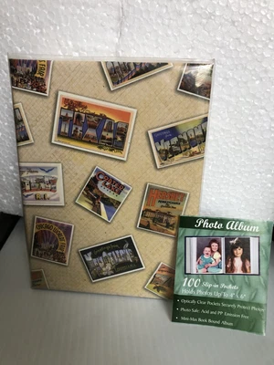 $6.80 • Buy 100 Picture Book Bound Photo Album (VACATION/ TRIPS/ STATES/ HERSEY/GREAT LAKES)