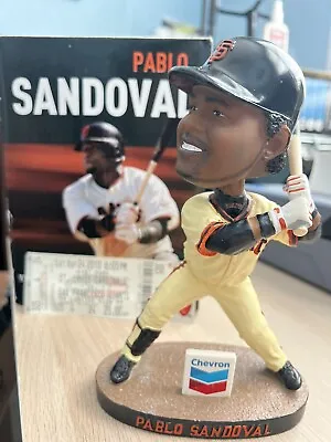 San Francisco Giants Pablo Sandoval Pandoval Bobblehead 2010 SGA W/ Original Tix • $36.99