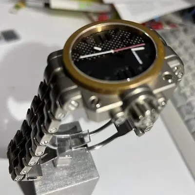 $3869.82 • Buy Oakley Wristwatch Titanium Silver Gearbox Automatic Self-winding Black Mens