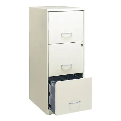 $108.65 • Buy Space Solutions 18 Inch 3 Drawer Vertical Organizer Cabinet For Office (Used)