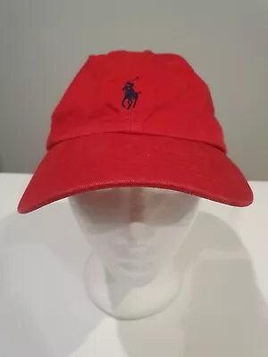 Ralph Lauren Polo Cap Red One Size + Freepostage  • $34.95