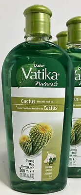 Dabur Vatika Naturals Cactus Enriched Hair Oil For Strong Hair 300 Ml  • $9.99