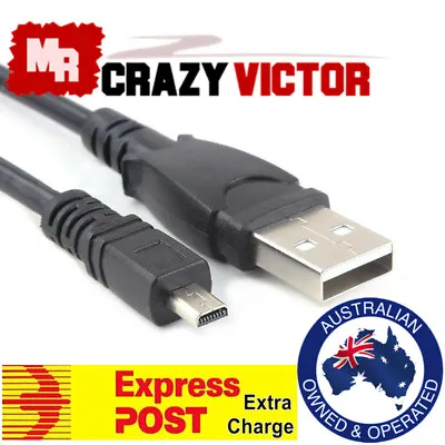 USB Data Cable Cord For Panasonic Lumix DMC-FZ70 FZ72DMC-XS3DMC-FT5DMC-TZ1 • $5.95