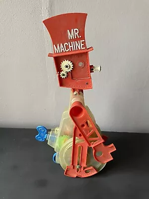 Vintage MR. MACHINE Robot Toy  Ideal Toy Co. 1961 1977 Wind Up & Walk N Whistle • $50