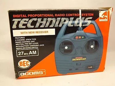 Acoms Techniplus 27mhz AM RC Handset Controller Boxed • £29.95