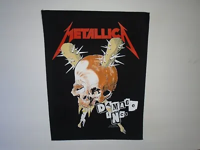  Metallica Damage Inc.printed Back Patch • $15.99