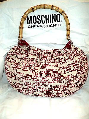 Moschino RedWall Cheap And Chick Bag 100% Authentic Rare • $295