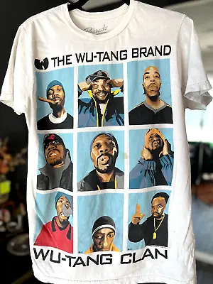 WU-TANG CLAN BRAND Portrait Art WUTANG Members VTG TEE *MEDIUM* Shirt 90s ODB • £24.12