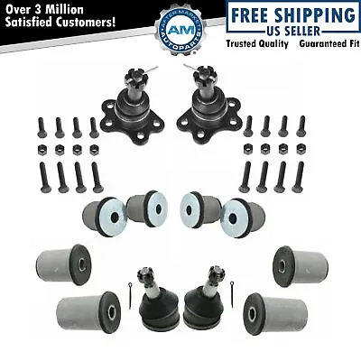 Front Upper & Lower Ball Joints & Control Arm Bushing Kit For GM Pickup Truck • $114.47