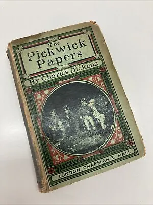 £25 • Buy The Pickwick Papers Charles Dickens 1877 Edition London Chapman & Hall