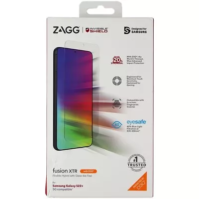ZAGG InvisibleShield Fusion XTR Screen Protector For Samsung Galaxy S22+ • $10.95
