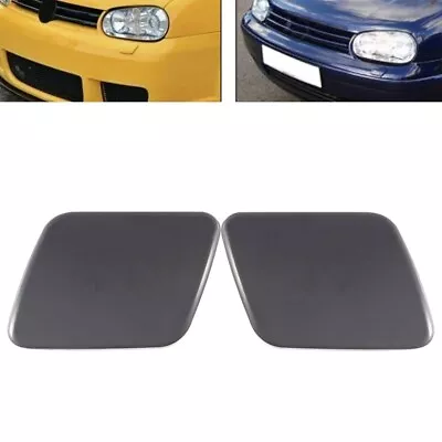 2x Headlight Washer Nozzle Jet Cover Cap Fits For Volkswagen Golf 4 IV Mk4 98-06 • $28.21